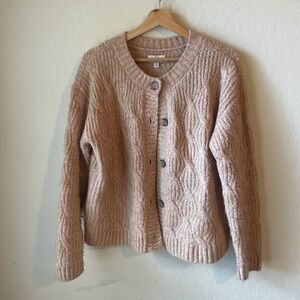 Lucky Brand Tan Cardigan